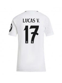 Real Madrid Lucas Vazquez #17 Replika Hemmakläder Dam 2024-25 Kortärmad
